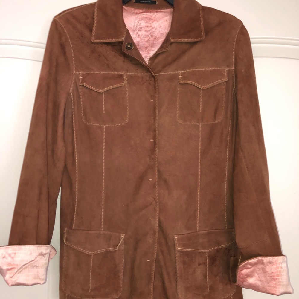 Tahari Suede Blazer/ Jacket - size 8/10 (med)